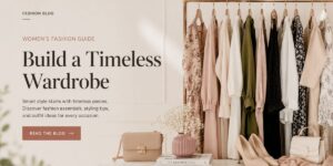 Modern women's wardrobe featuring timeless fashion essentials, elegant clothing, and versatile outfits for everyday and special occasions.